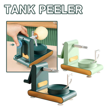 Multifunctional Hand-Cranked Peeler & Slicer with Fruit Corer