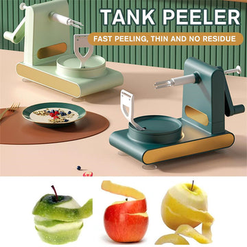 Multifunctional Hand-Cranked Peeler & Slicer with Fruit Corer