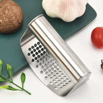 Stainless Steel Garlic Press & Manual Mincer