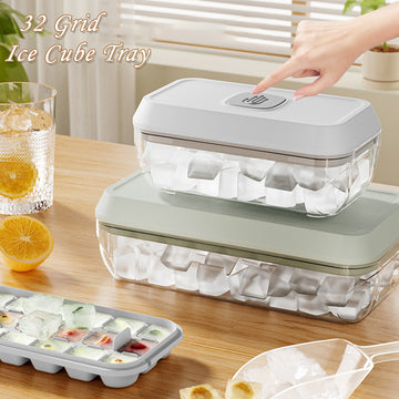 Grid Silicone Ice Cube
