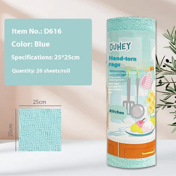 Kitchen Washable Household Cleaning Disposable Dishcloth