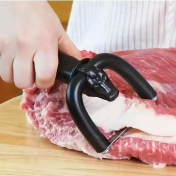 Handheld Meat & Fat Trimmer – Slicer for Beef, Pork & BBQ